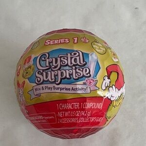 Crystal Surprise Series 1 Dr. Seuss Grinch Red Ball Collectible Toy CRAZART 3+